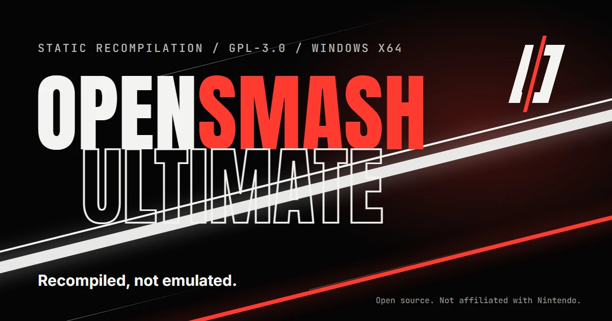 OpenSmash-Ultimate project banner